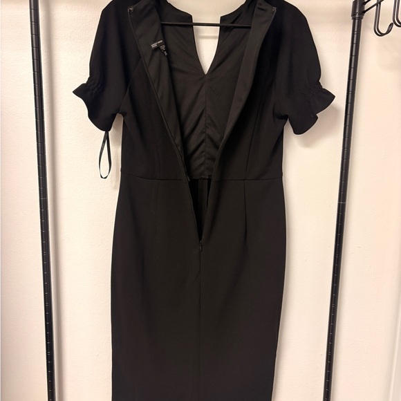 Maggy London Black Long Sleeve Dress - Picture 6 of 7